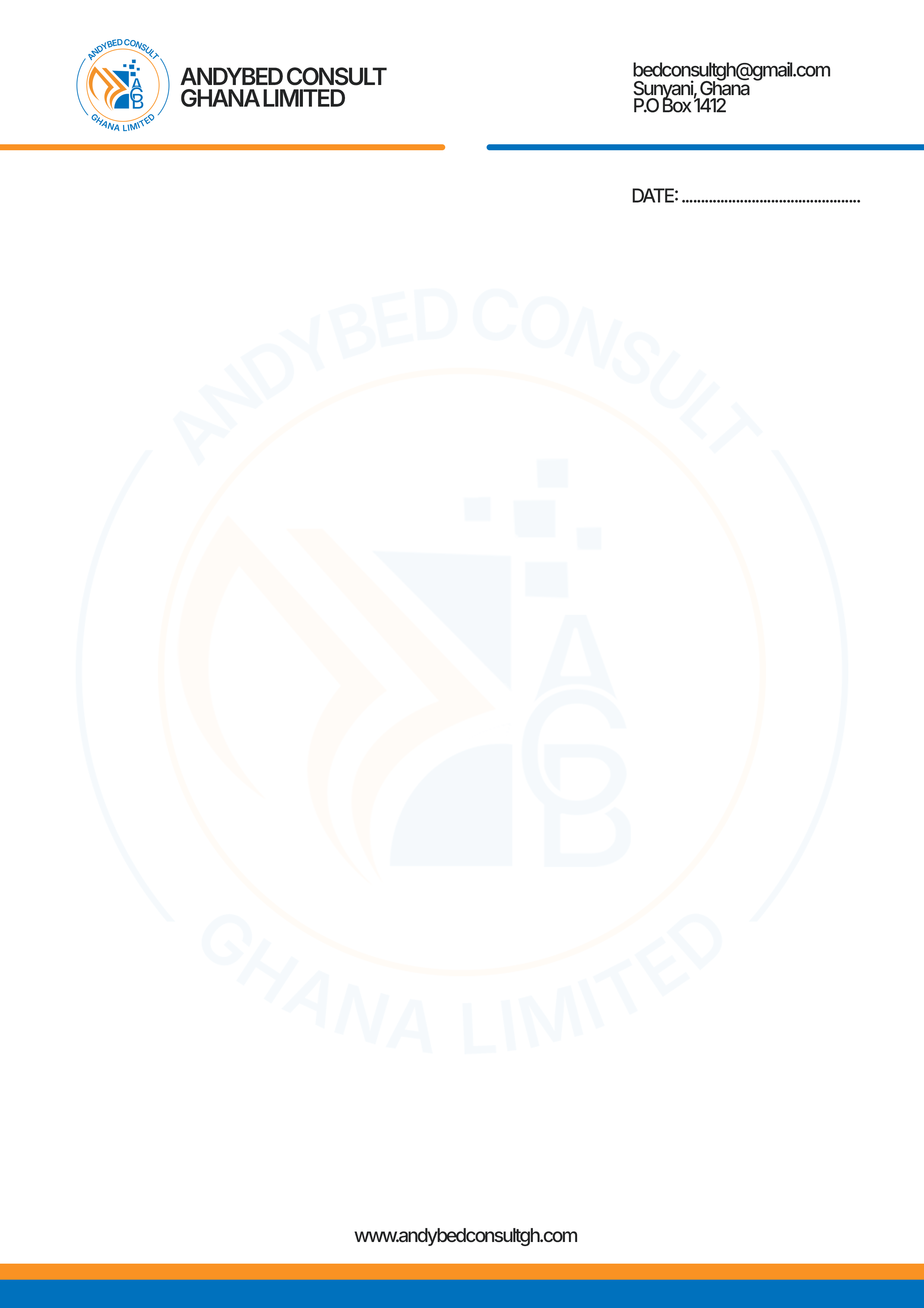 Branded Letterhead